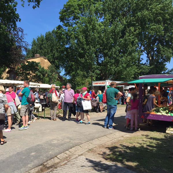 Kleiner Markt in Oevenum